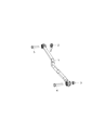 Jeep Wrangler Track Bar Diagram - 52059983AG