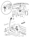 Chrysler Aspen Seat Belt Diagram - 5JZ271D5AA