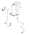 Jeep Renegade Vapor Canister Diagram - 68445460AA