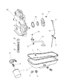 1999 Dodge Caravan Dipstick Tube Diagram - 4694326