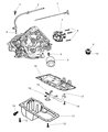 Dodge Magnum Dipstick Diagram - 53013835AA