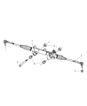 Dodge Ram 2500 Rack And Pinion Diagram - 52121926AC