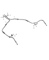 Dodge Dart Parking Brake Cable Diagram - 68232031AA