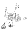 Jeep Wrangler Clock Spring Diagram - 5156106AF