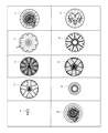 Dodge Magnum Wheel Cover Diagram - 1DV32PAKAB