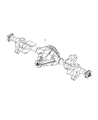 2023 Ram 1500 Classic Axle Shaft Diagram - 68334755AG