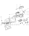 Dodge Durango Steering Column Diagram - 4874455AC