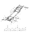 Ram Axle Beam Diagram - 68268227AB
