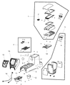 Jeep Compass Shift Indicator Diagram - 1JM531Z0AB