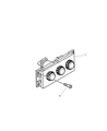 Jeep Cherokee A/C Switch Diagram - 5011343AB