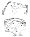 Dodge Viper Dome Light Diagram - 5KX19DX9AB
