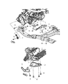 Chrysler Pacifica Engine Mount Diagram - 4809779AA