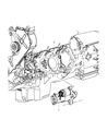 2010 Dodge Nitro Starter Motor Diagram - 4801269AD