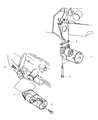 Jeep Wrangler Starter Motor Diagram - R6041012AC