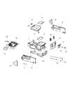 Ram 4500 Armrest Diagram - 6RD75LU7AF