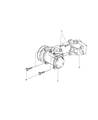 Dodge Neon A/C Compressor Diagram - 5058030AA