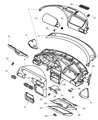Chrysler Cirrus Air Bag Diagram - MN25VK9AC