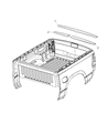 Ram Spoiler Diagram - 68292635AB