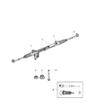 Jeep Drag Link Diagram - 5143556AC