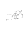 Chrysler Starter Motor Diagram - 56029584AA