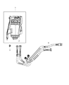Jeep Fuel Filter Diagram - 5105987AF