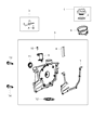 2018 Jeep Wrangler Oil Filler Cap Diagram - 68324545AA