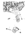 Ram Dakota Engine Mount Diagram - 52855713AA