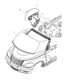 Chrysler Windshield Diagram - 5127203AA