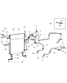 Ram A/C Condenser Diagram - 55057091AB