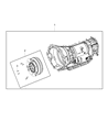 2016 Jeep Grand Cherokee Torque Converter Diagram - LR227291AB