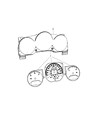 Dodge Instrument Cluster Diagram - 68087331AA