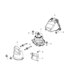 Chrysler 300 Engine Mount Diagram - 4726030AF