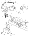 Dodge Neon A/C Accumulator Diagram - 4883282