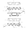 2009 Chrysler Aspen Exhaust Manifold Diagram - 68045560AA