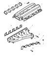 Dodge Viper Intake Manifold Diagram - 5037192AF