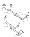 Dodge Intrepid EGR Valve Diagram - 4591815AC