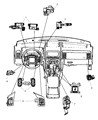 Jeep Dimmer Switch Diagram - 56042300AG