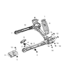 2020 Dodge Grand Caravan Shock Absorber Diagram - 68144549AF