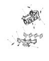 Dodge Ram 2500 Intake Manifold Diagram - 53013402AB