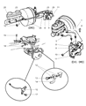 1994 Dodge Ram Wagon Brake Proportioning Valve Diagram - 52008789