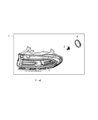 2020 Dodge Charger Headlight Diagram - 68410313AB