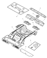 Chrysler Sebring Floor Pan Diagram - 4646557AD
