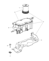 Jeep Fuel Water Separator Filter Diagram - 4726067AA