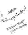 2012 Ram 3500 Exhaust Heat Shield Diagram - 55276243AF