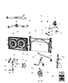 Jeep Wrangler Thermostat Diagram - 4666140AA