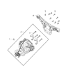 Dodge Viper Differential Cover Diagram - 68294747AA