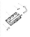 Dodge Intrepid PCV Valve Diagram - 4792606AA
