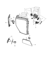 Jeep Side Marker Light Diagram - 57010213AC