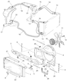 Jeep Cherokee Fan Shroud Diagram - 52079624AB