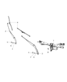 Jeep Renegade Windshield Wiper Diagram - 4787963AA